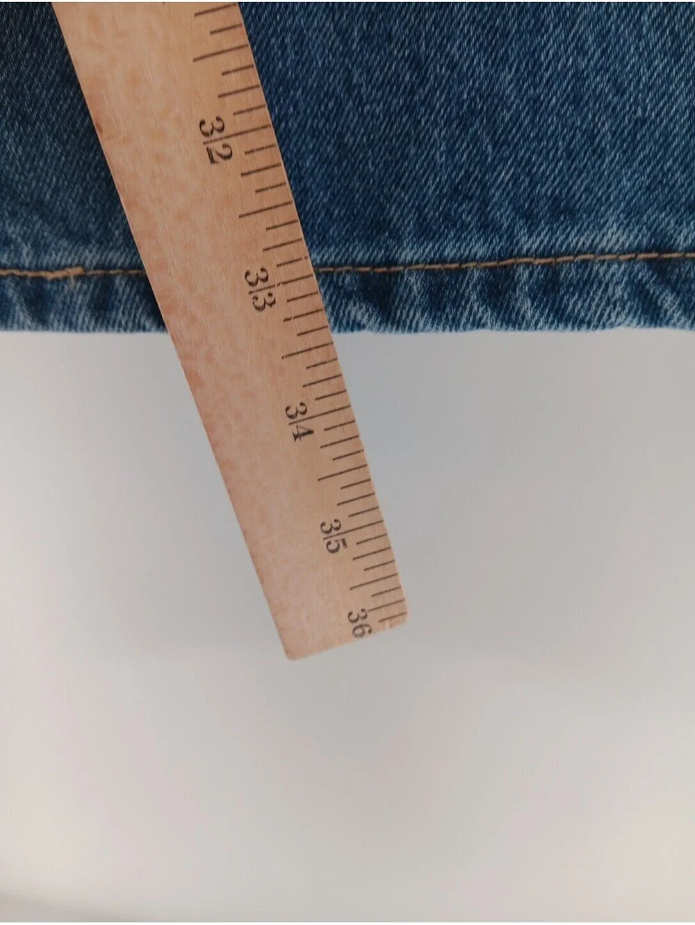 Levis 505 Jeans Mens 42x32 Blue Denim Straight Leg Casual Work Wear Cowboy